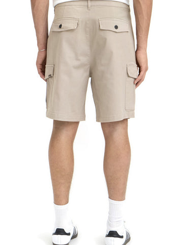 Solid Alann Tate Cargo - Shorts Uomo - Driftwood