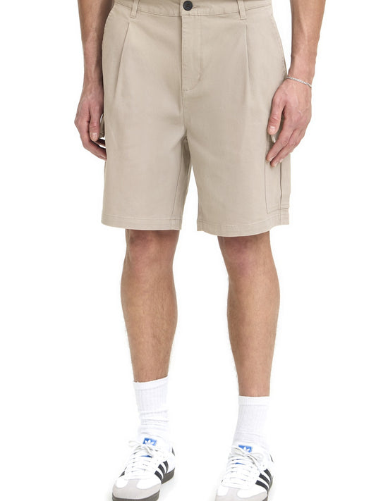 Solid Alann Tate Cargo - Shorts Uomo - Driftwood