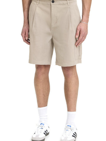 Solid Alann Tate Cargo - Shorts Uomo - Driftwood
