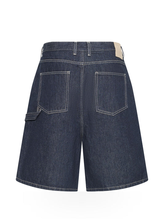 Solid Mason Carpenter - Shorts Uomo - Denimraw