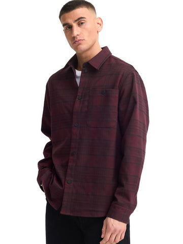 Solid Vornan - Camicie Uomo - Fudge