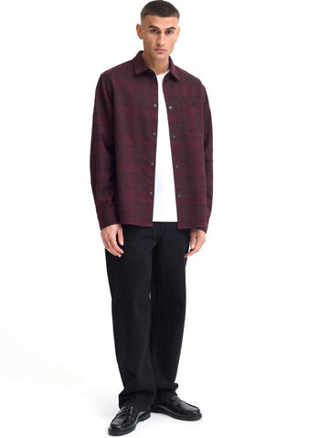 Solid Vornan - Camicie Uomo - Fudge