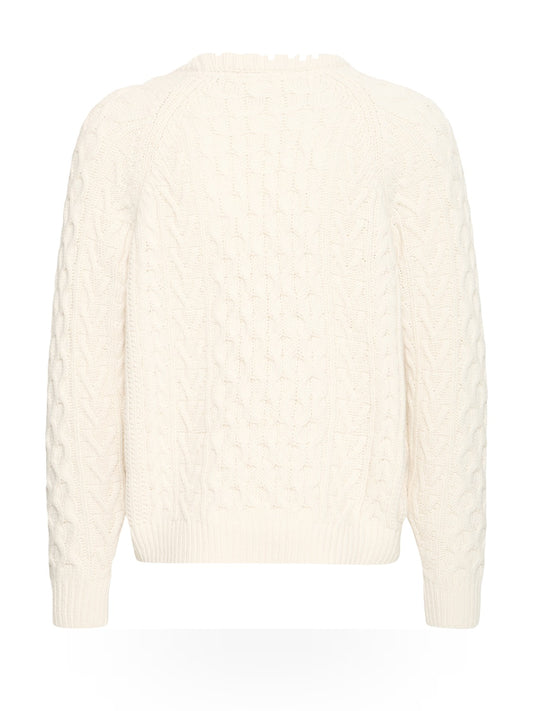 Solid Vukan - Maglieria Uomo - Bianco