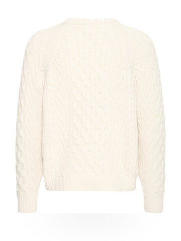 Solid Vukan - Maglieria Uomo - Bianco