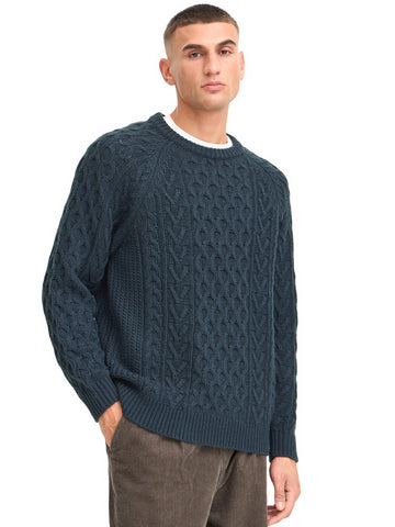 Solid Vukan - Maglieria Uomo - Blu