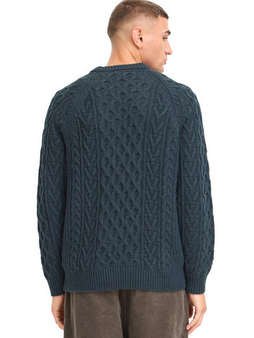 Solid Vukan - Maglieria Uomo - Blu