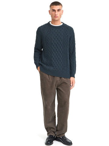 Solid Vukan - Maglieria Uomo - Blu