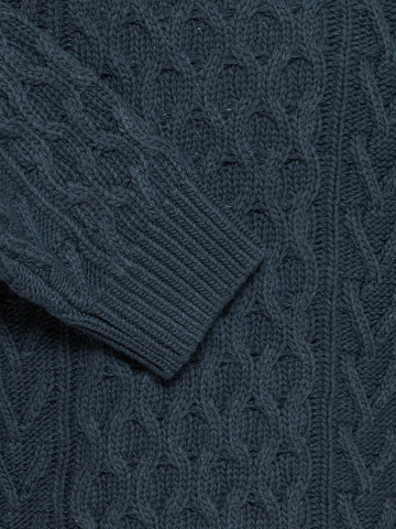 Solid Vukan - Maglieria Uomo - Blu