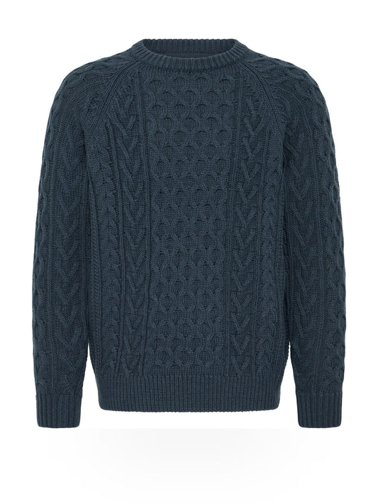 Solid Vukan - Maglieria Uomo - Blu