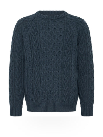 Solid Vukan - Maglieria Uomo - Blu