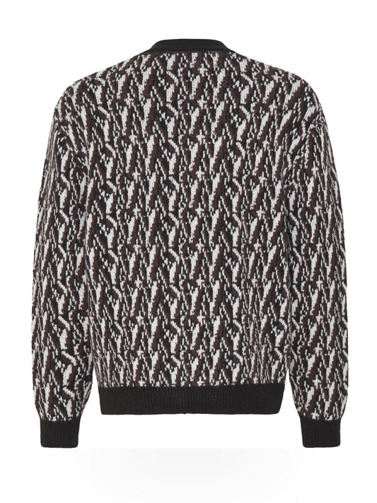 Solid Varian - Maglieria Uomo - Nero
