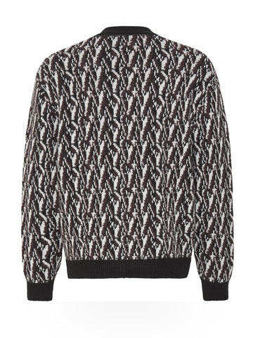Solid Varian - Maglieria Uomo - Nero