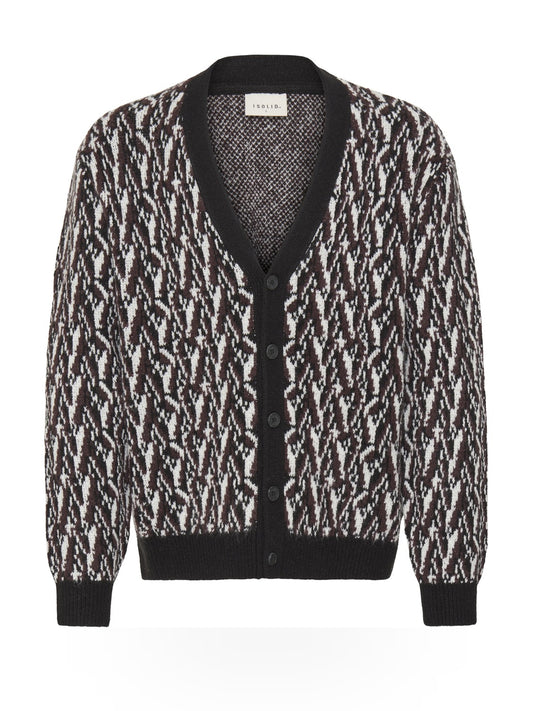 Solid Varian - Maglieria Uomo - Nero