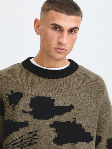 Solid Sdwhistler - Maglieria Uomo - Marrone