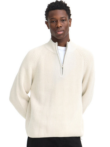 Solid Sdwillis Hi Neck - Maglieria Uomo - Bianco