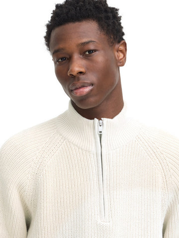 Solid Sdwillis Hi Neck - Maglieria Uomo - Bianco