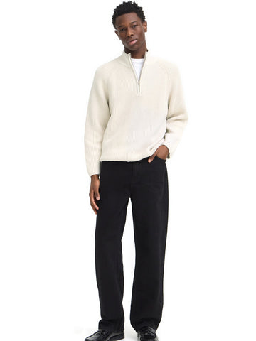Solid Sdwillis Hi Neck - Maglieria Uomo - Bianco
