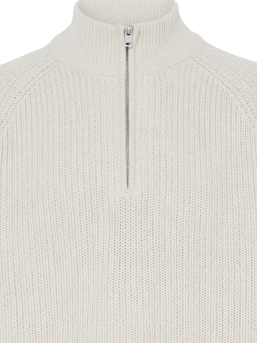 Solid Sdwillis Hi Neck - Maglieria Uomo - Bianco