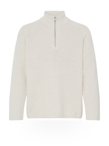Solid Sdwillis Hi Neck - Maglieria Uomo - Bianco