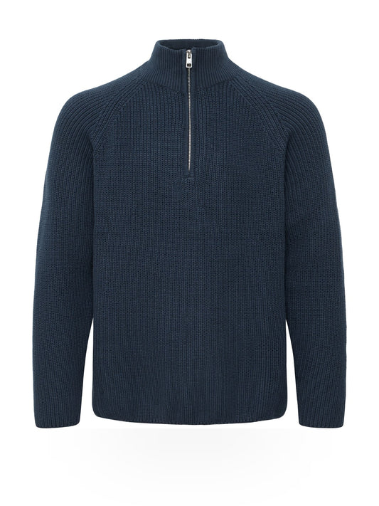 Solid Sdwillis Hi Neck - Maglieria Uomo - Blu