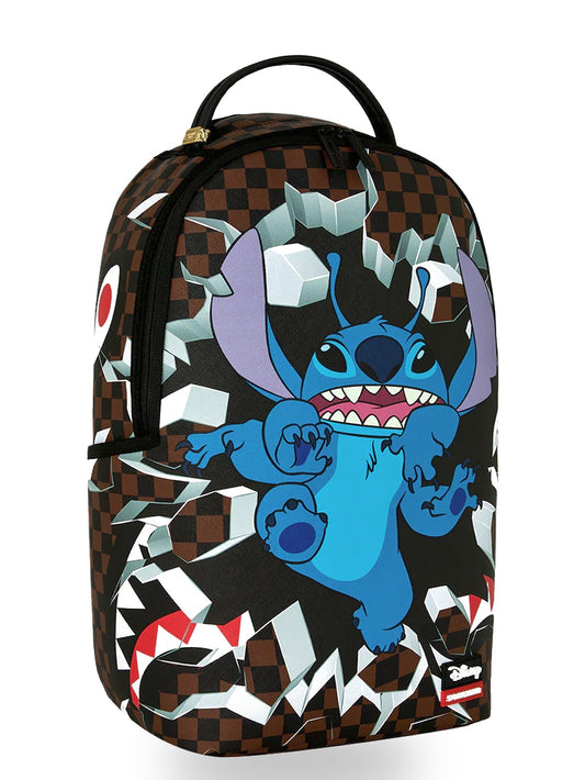 Sprayground Disney Stitch Breakout Backpack - Zaino Unisex - Marrone
