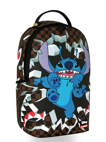 Sprayground Disney Stitch Breakout Backpack - Zaino Unisex - Marrone