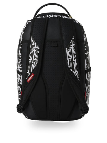 Sprayground Wynwood Walls Defer Backpack - Zaini Unisex - Nero/Bianco