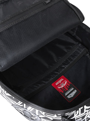 Sprayground Wynwood Walls Defer Backpack - Zaini Unisex - Nero/Bianco