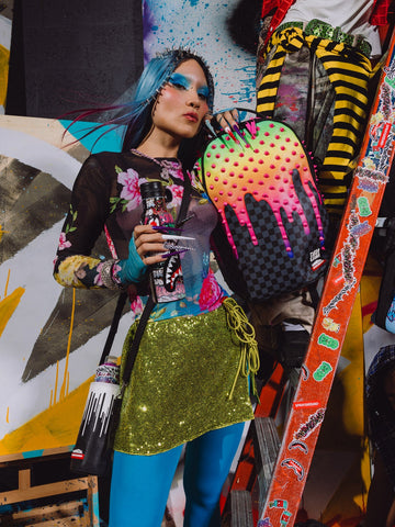 Sprayground Wynwood Walls Dan Lam Drips Backpack - Zaini Unisex - Multicolore