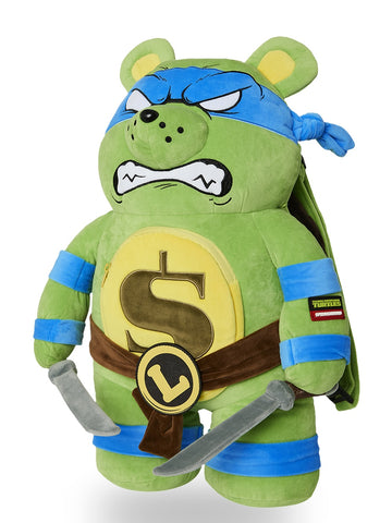 Sprayground Tmnt Leonardo Moneybear - Zaini Unisex - Multicolore