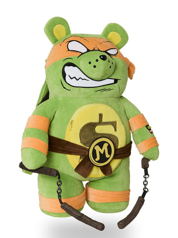 Sprayground Tmnt Michaelangelo Moneybear - Zaini Unisex - Multicolore