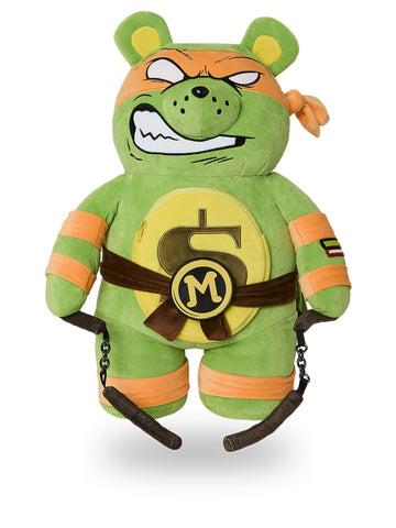 Sprayground Tmnt Michaelangelo Moneybear Backpack - Zaini Unisex - Multicolore