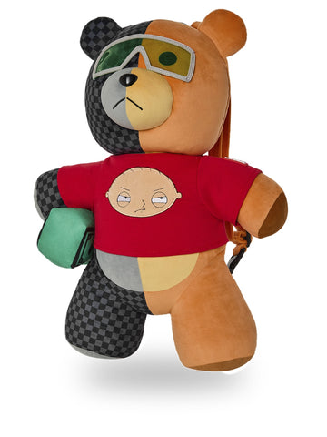 Sprayground Family Guy Rupert Moneybear Backpack - Zaini Unisex - Multicolore