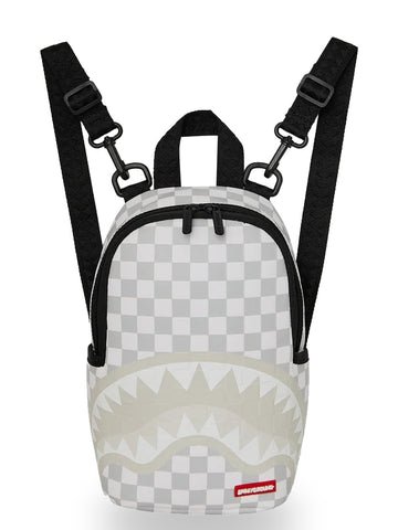Sprayground Piggyback Bag - Zaini Unisex - Nero/grigio