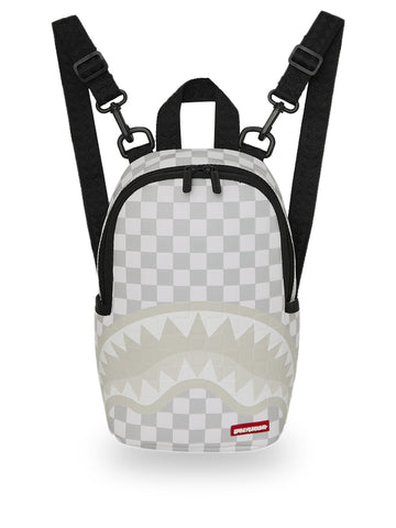 Sprayground Piggyback Bag Backpack - Zaini Unisex - Nero/Grigio