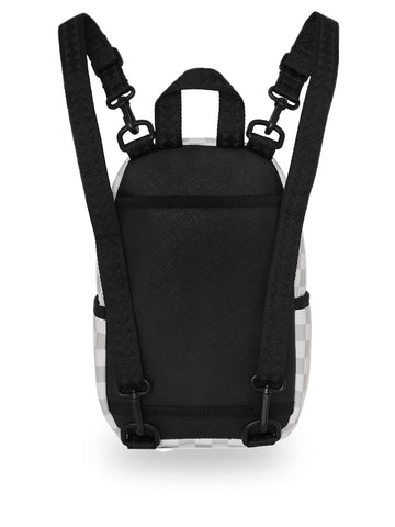 Sprayground Piggyback Bag Backpack - Zaini Unisex - Nero/Grigio
