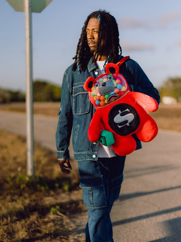Sprayground Gumball Head Bear Backpack - Zaini Unisex - Multicolore