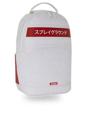 Sprayground All Day White Japan Backpack - Zaini Unisex - Bianco