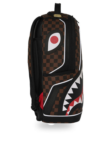 Sprayground Sharks In Paris Sports Backpack - Zaini Unisex - Marrone/Nero