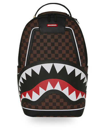 Sprayground Sharks In Paris Sports Backpack - Zaini Unisex - Marrone/Nero