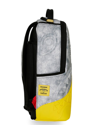Sprayground Offroad Backpack - Zaini Unisex - Grigio/Giallo