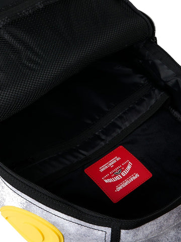 Sprayground Offroad Backpack - Zaini Unisex - Grigio/Giallo