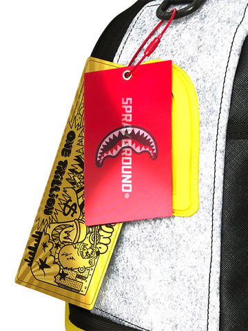 Sprayground Offroad - Zaini Unisex - Grigio/Giallo