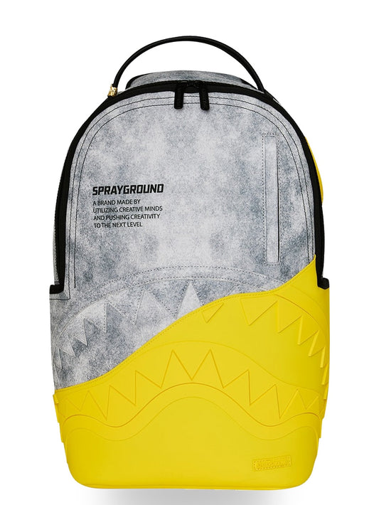 Sprayground Offroad - Zaini Unisex - Grigio/Giallo