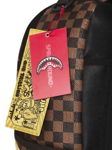 Sprayground Henny Melt - Zaini Unisex - Marrone/Beige
