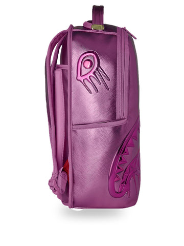 Sprayground Metallic Drip Backpack - Zaini Unisex - Fucsia