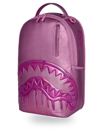 Sprayground Metallic Drip Backpack - Zaini Unisex - Fucsia