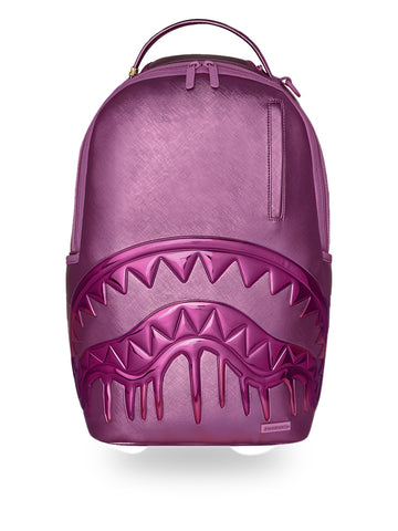 Sprayground Metallic Drip Backpack - Zaini Unisex - Fucsia