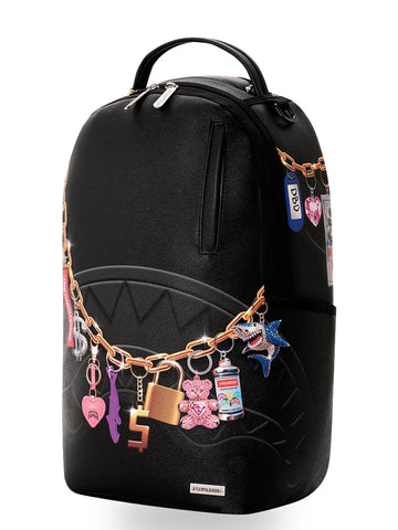 Sprayground Printed Hanging Stuff Backpack - Zaini Unisex - Nero
