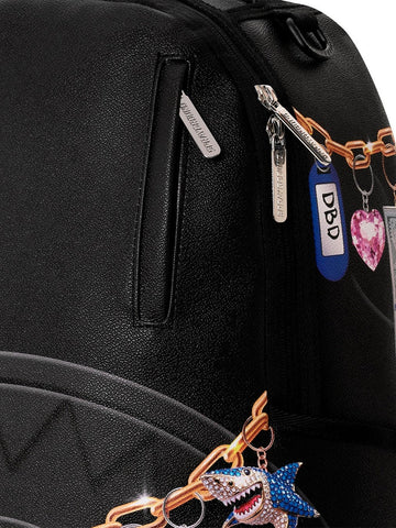 Sprayground Printed Hanging Stuff Backpack - Zaini Unisex - Nero